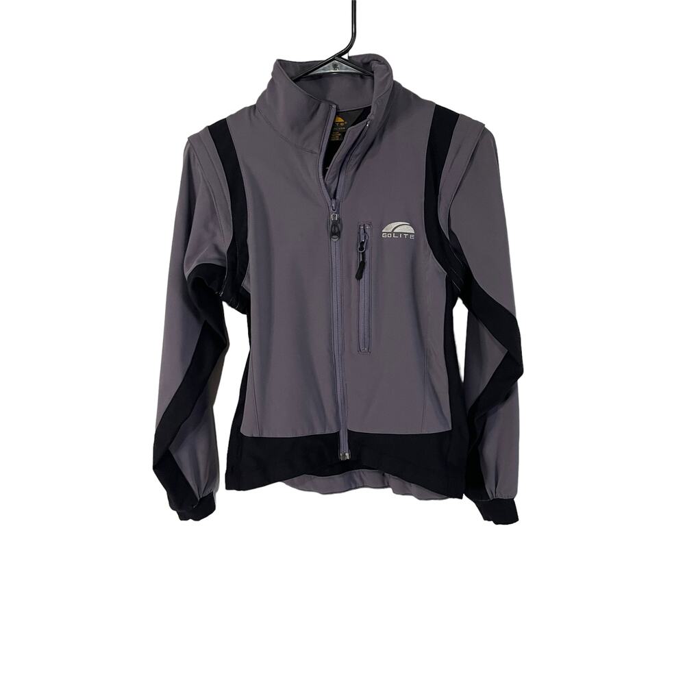 GoLite Size XS Outdoors Purple Black Jacket Convertable‎ Activewar